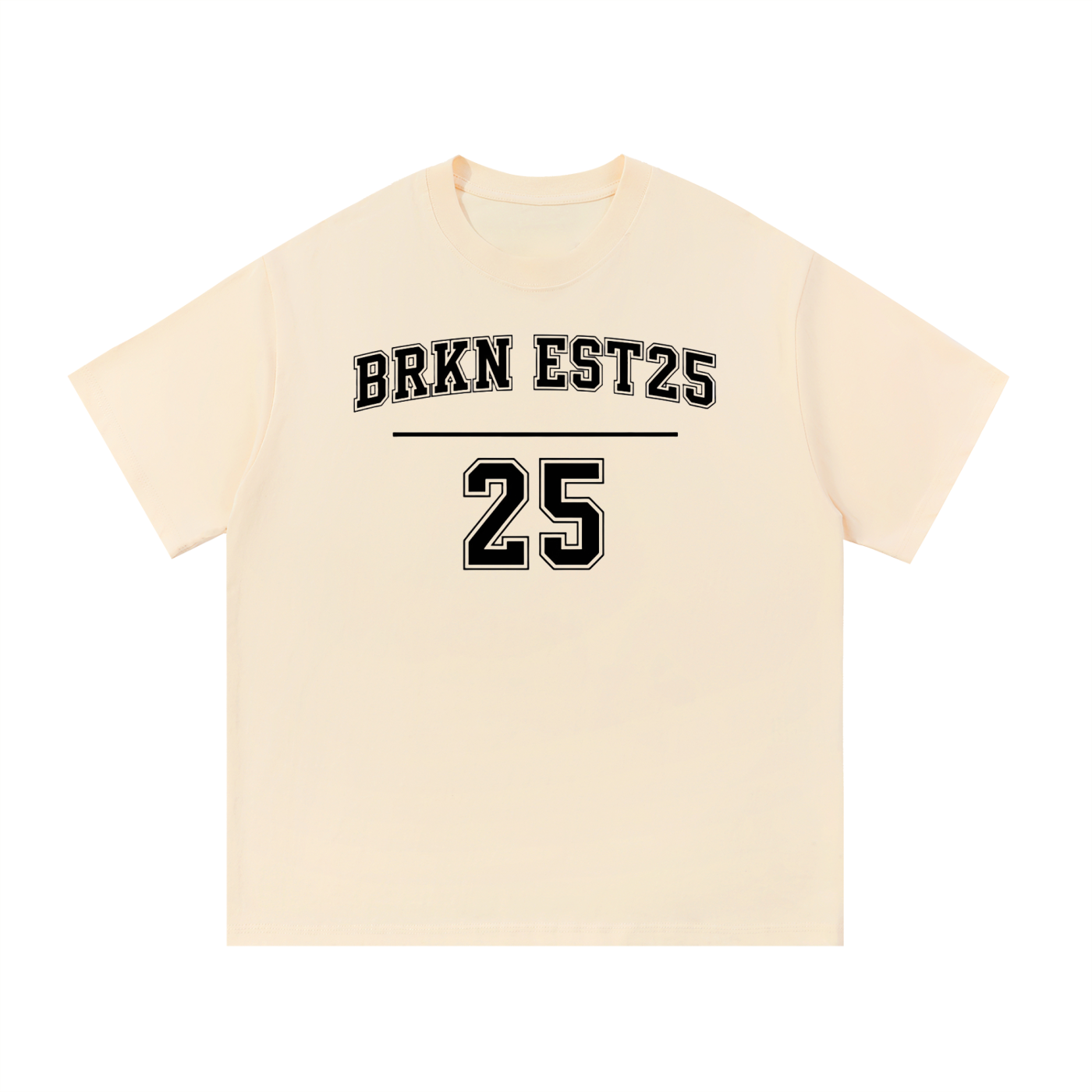 BRKN College Cotton T-Shirt