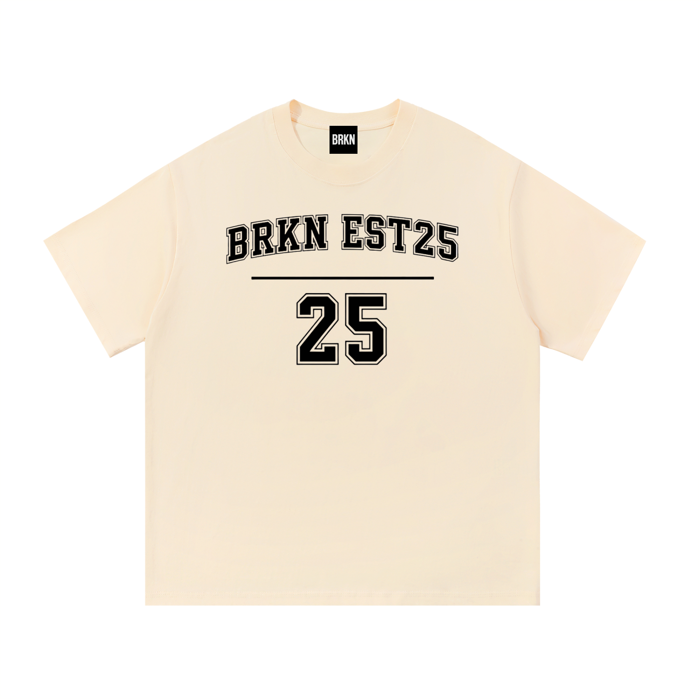 BRKN College Cotton T-Shirt