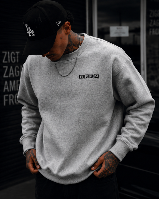 Boxy Fleece Crewneck Sweatshirt