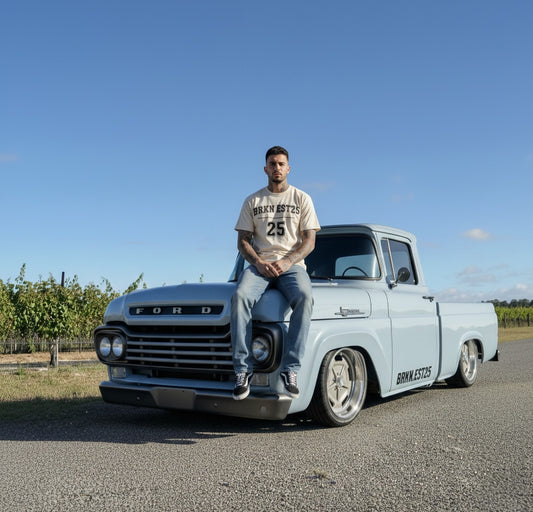 BRKN College Cotton T-Shirt